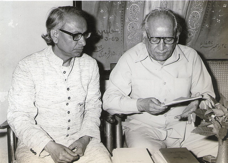 In the company of Faiz Ahmed Faiz